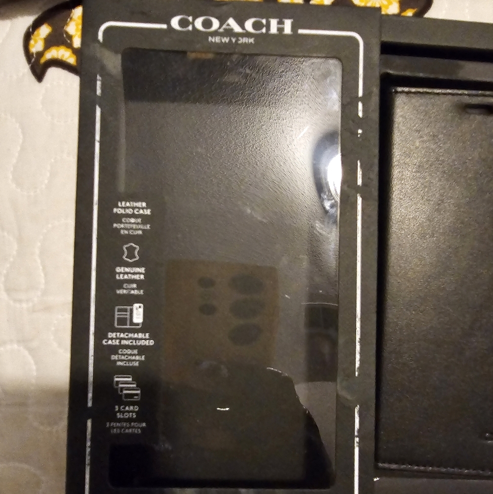 Coach Cell Phone Case